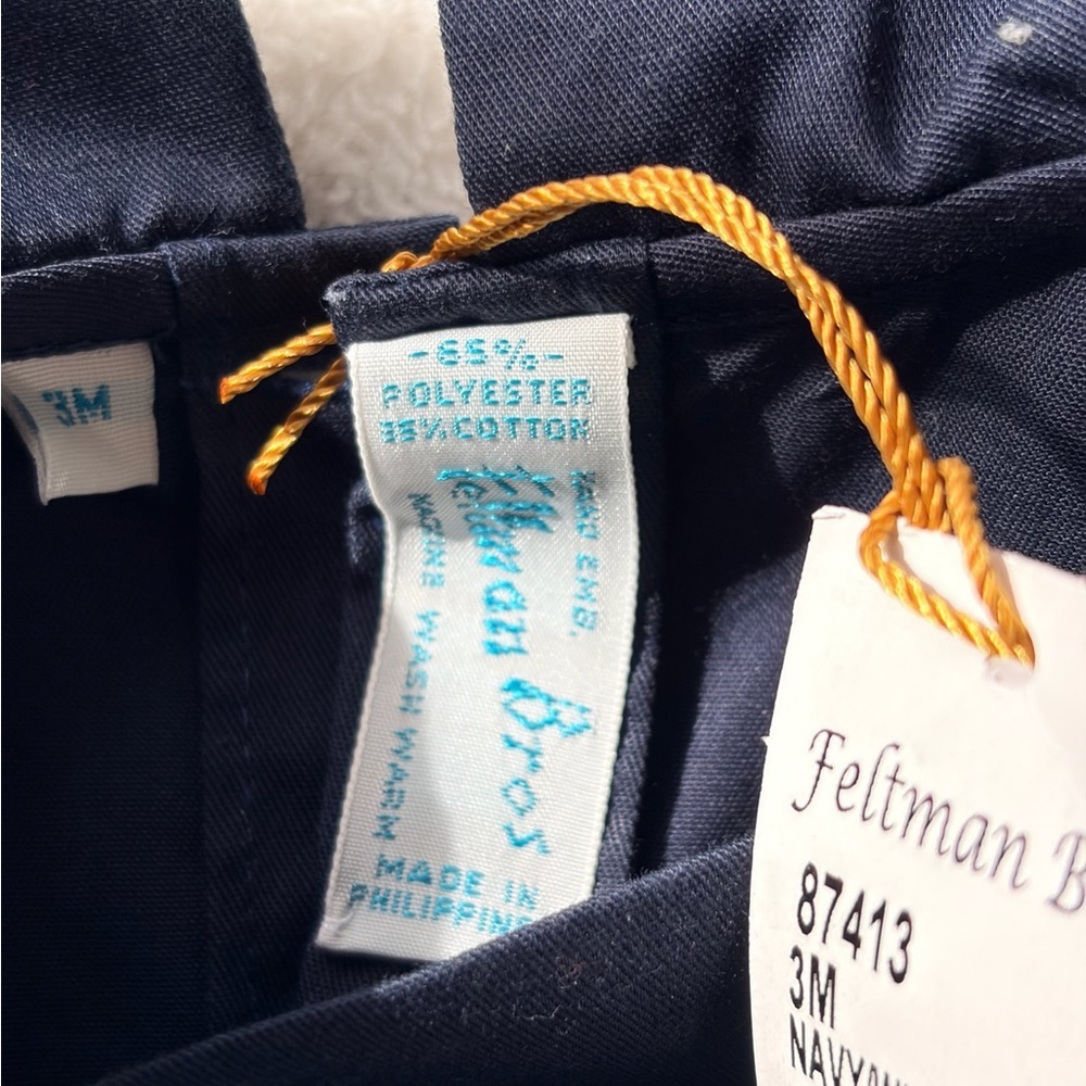 Feltman Bros NTW Navy Blue Sailor size 3 months - Picture 4 of 5